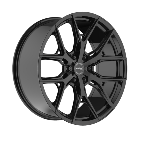 storm os2 gloss black alloy wheels