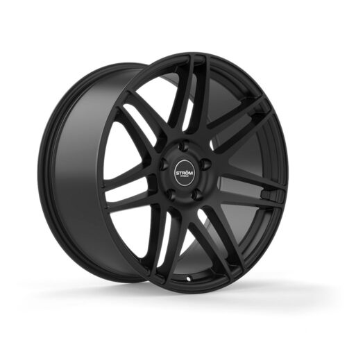 storm str3 full satin black alloy wheels
