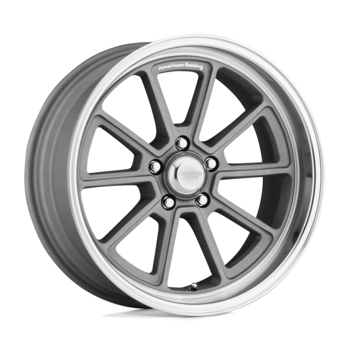 American Racing Draft Vintage Silver Diamond Cut Lip