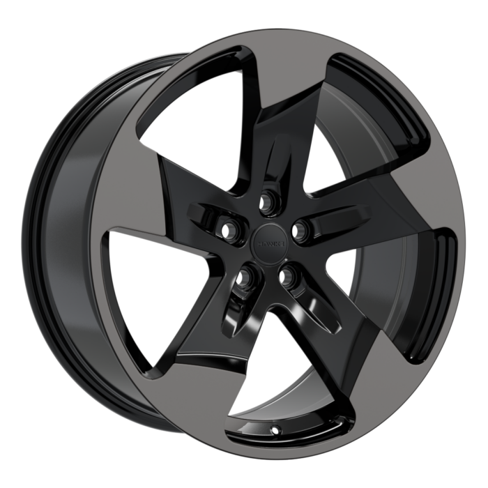 Hawke Wheels Five Tooth Shadow Black