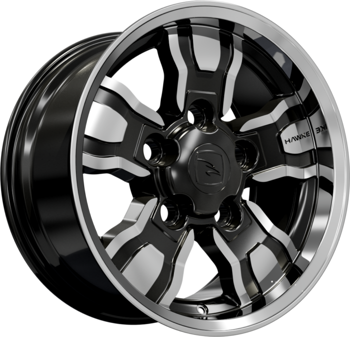 Hawke Wheels Osprey Black Polished