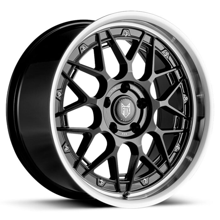 FOX Hiro Black Polished Lip