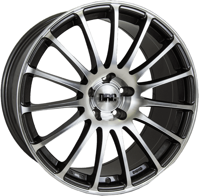 DRC Rapide Gunmetal / Polished Lip