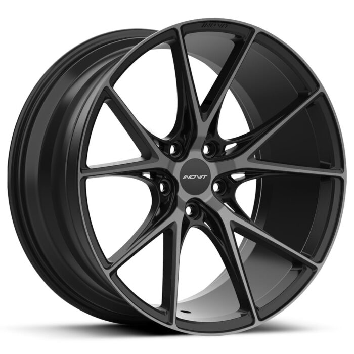 Inovit Speed Satin Black Machined Face Dark Tint
