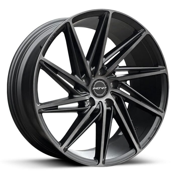 Inovit Turbine 2 Satin Black Machined Face Dark Tint