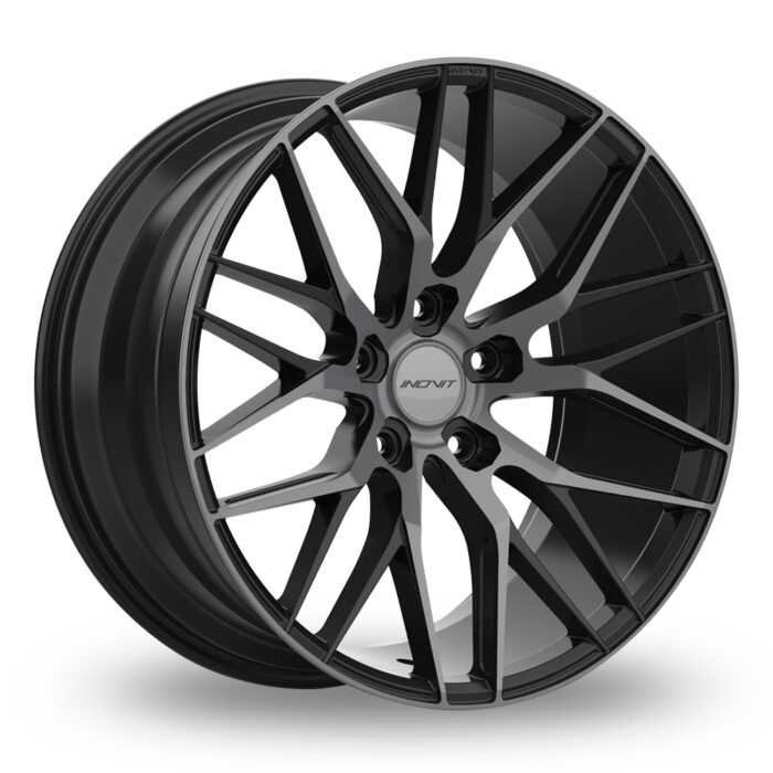 Inovit Blitz Satin Black Machined Face Dark Tint