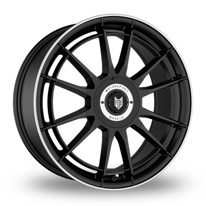 FOX VR4 Satin Black Polished Lip