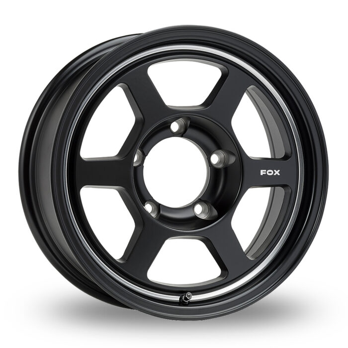 FOX JIM Satin Black W/ CNC Rim