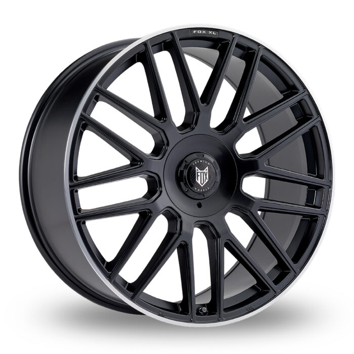 FOX VR3 XL Satin Black Polished Lip