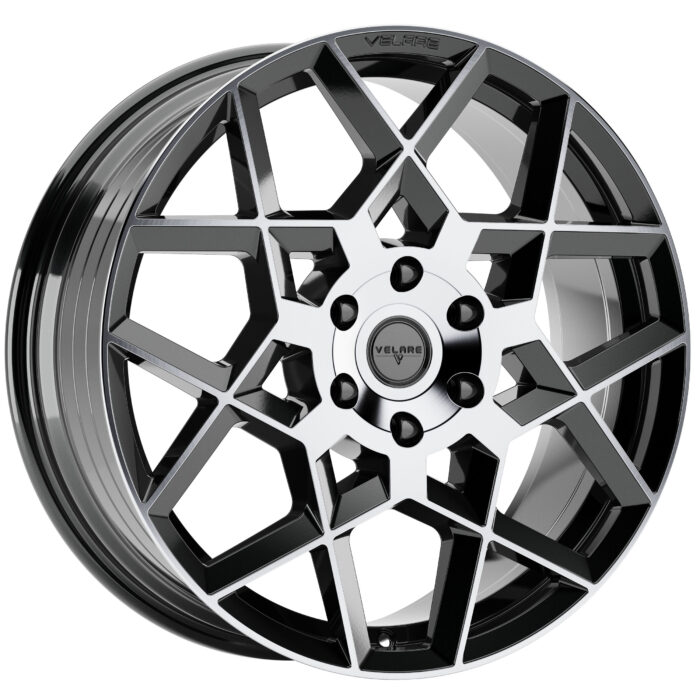 VELARE VLR-6X Diamond Black Machined Face