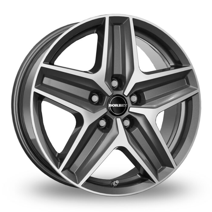 BORBET CWZ Dark Anthracite / Polished