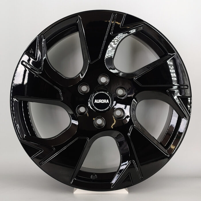 gloss black aurora 145 wheels