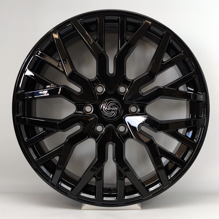 aurora 420 gloss black wheels