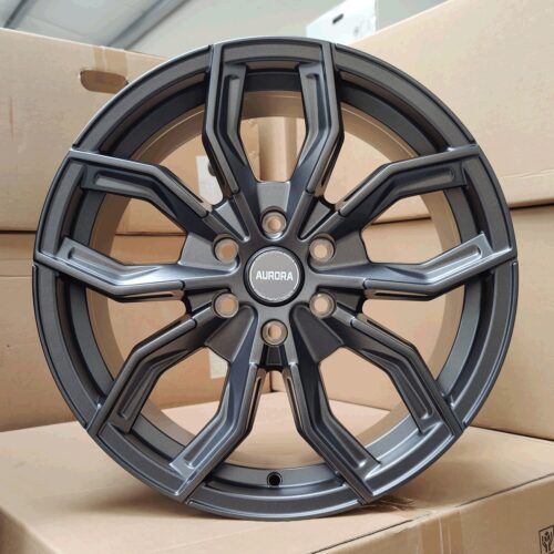 aurora 723 dark satin gunmetal wheels