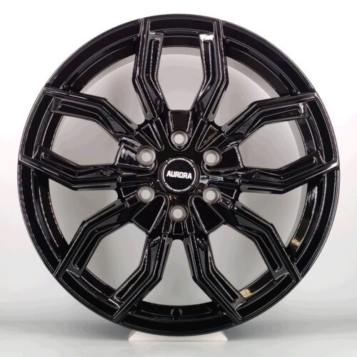 aurora 723 gloss black wheels