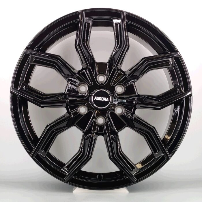 aurora 723 gloss black wheels