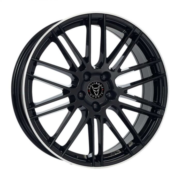 Wolfrace Eurosport Kibo Diamond Black Polished