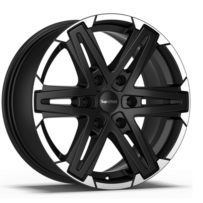 Super Metal Compass Dull Black / Polished Lip