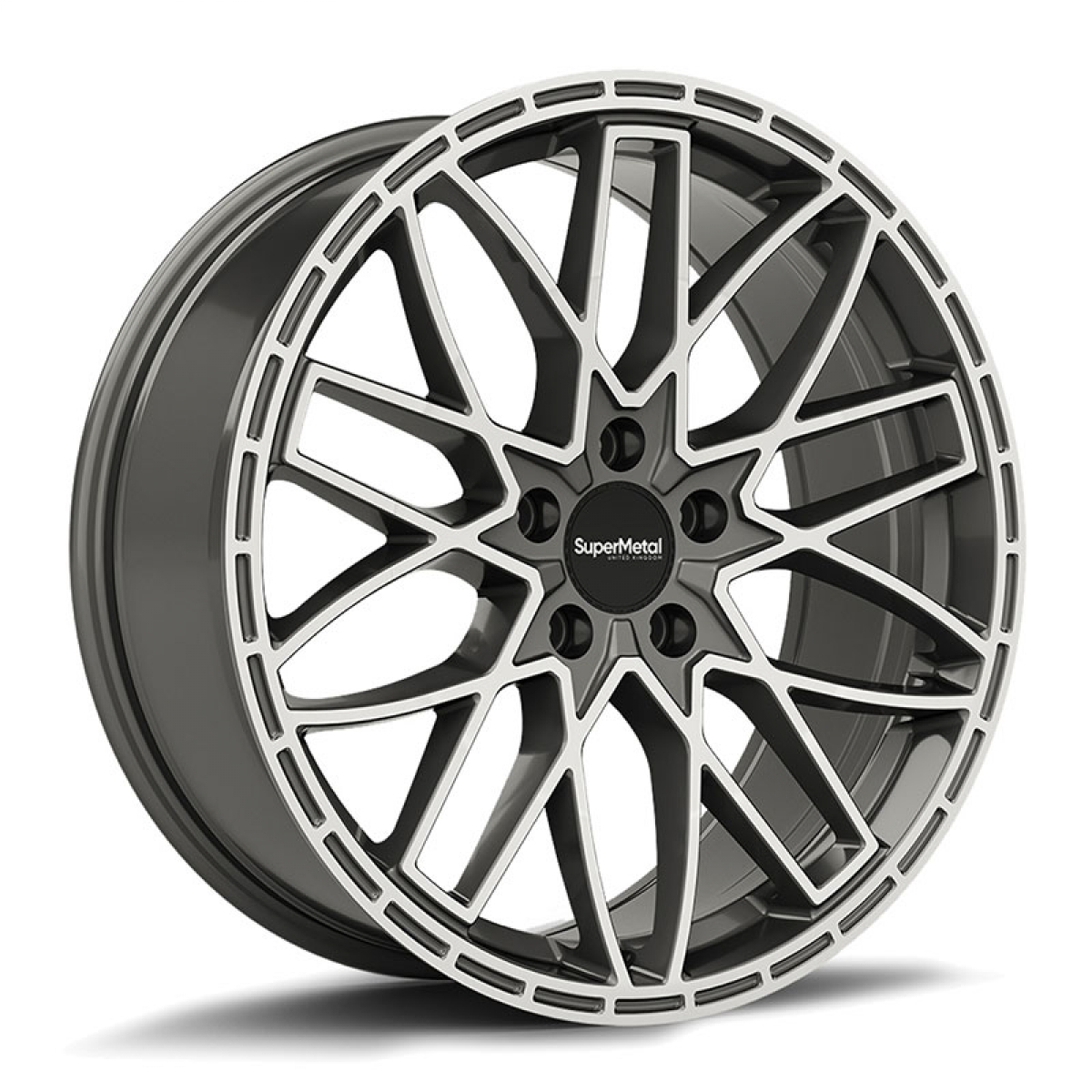Super Metal Vane Gloss Grey / Polished