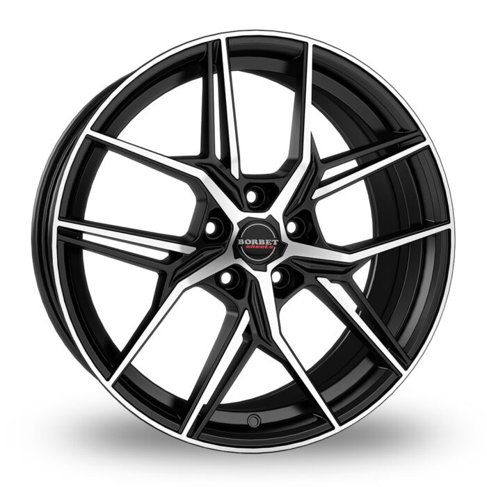 BORBET QX Dull Black / Polished