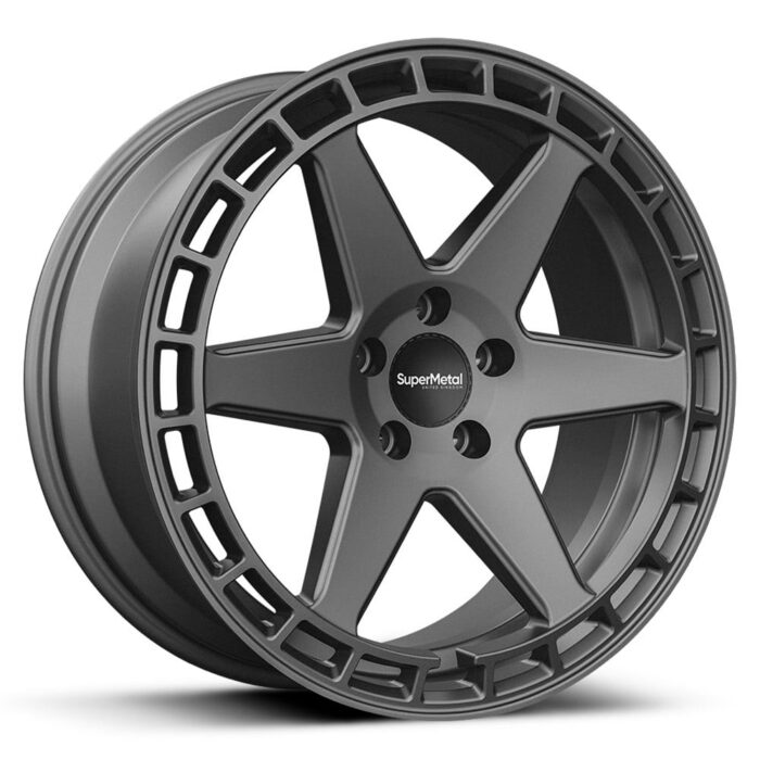 Super Metal Charger Dull Anthracite