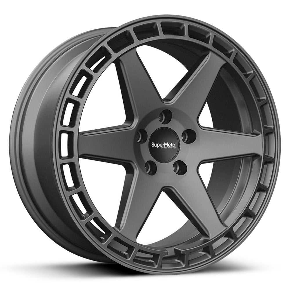 Super Metal Charger Dull Anthracite